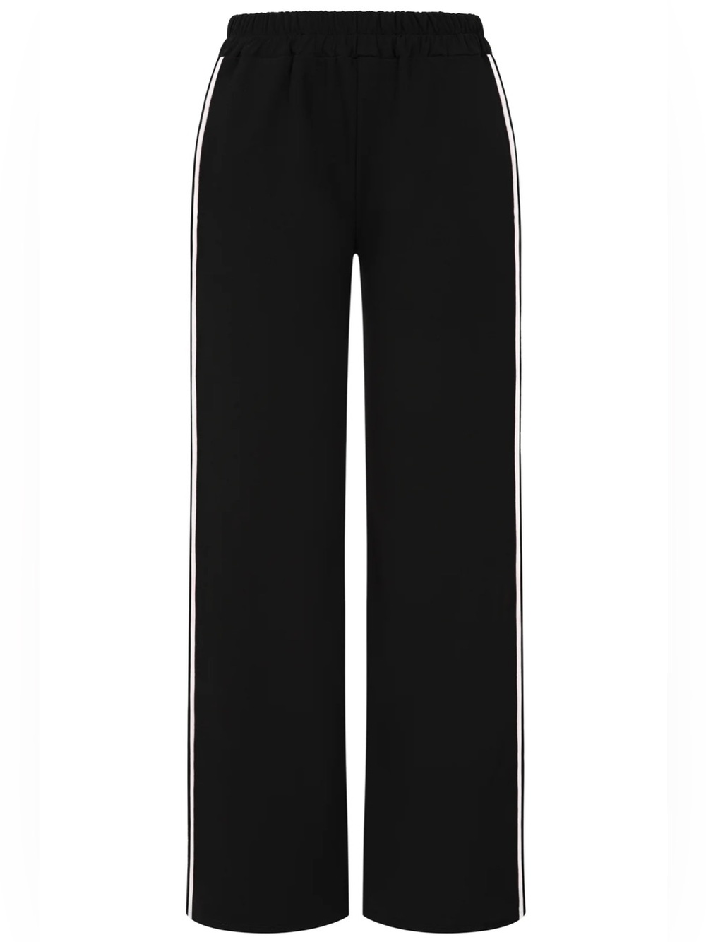 Libby Loves Sunny Track Pants - Navy Blue with White Stripe